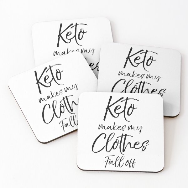Item preview, Keto Makes My Clothes Fall Off Funny Keto Quote designed and sold by TNDesignStudio.