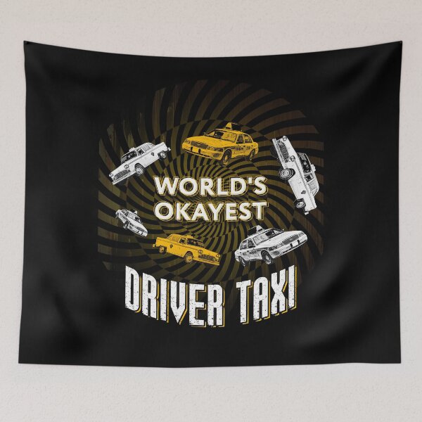 Item preview, World's okayest Taxi Driver | hypnosis taxi flying cars\ cab designed and sold by Svinil.