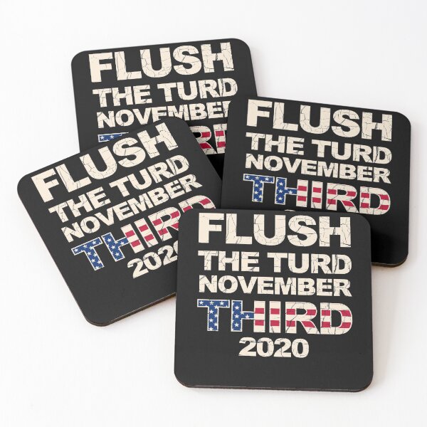 Item preview, Flush the Turd  designed and sold by Birdtheman12345.