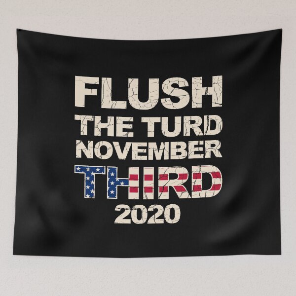 Item preview, Flush the Turd  designed and sold by Birdtheman12345.