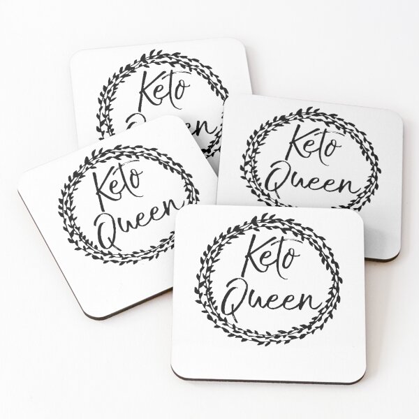 Item preview, Keto Queen Flower Circle Funny Keto Quote designed and sold by TNDesignStudio.