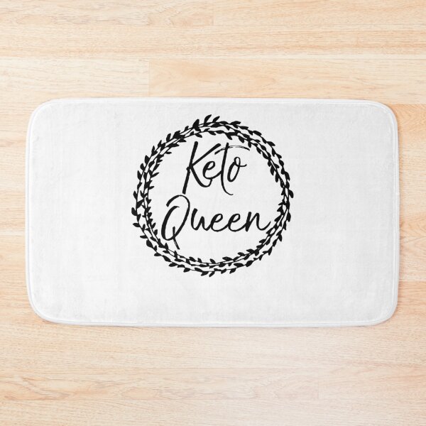 Item preview, Keto Queen Flower Circle Funny Keto Quote designed and sold by TNDesignStudio.