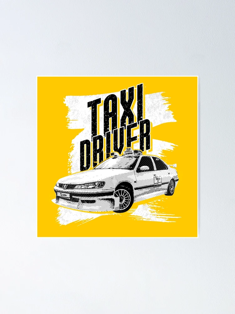 Vehicle Art Peugeot 406 TAXI - Yellow •