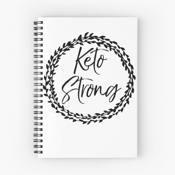 Item preview, Keto Strong Flower Circle Funny Keto Quote designed and sold by TNDesignStudio.