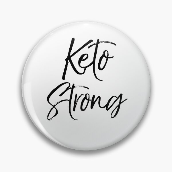 Artikelvorschau, Keto Strong Funny Keto Quote entworfen und verkauft von TNDesignStudio.