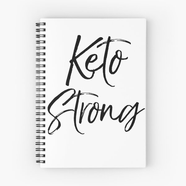Artikelvorschau, Keto Strong Funny Keto Quote entworfen und verkauft von TNDesignStudio.