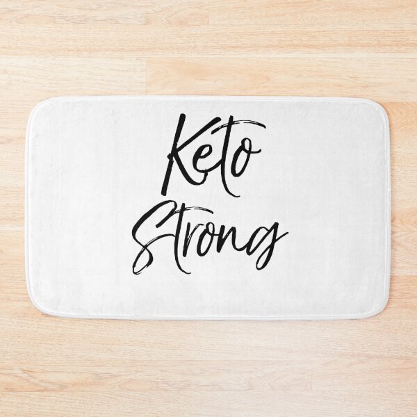 Artikelvorschau, Keto Strong Funny Keto Quote entworfen und verkauft von TNDesignStudio.