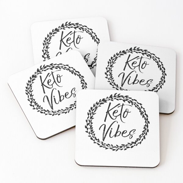 Item preview, Keto Vibes Flower Design Funny Keto Quote designed and sold by TNDesignStudio.