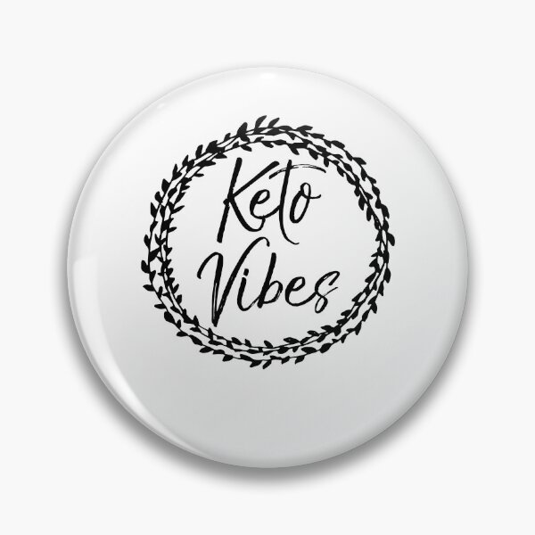 Item preview, Keto Vibes Flower Design Funny Keto Quote designed and sold by TNDesignStudio.