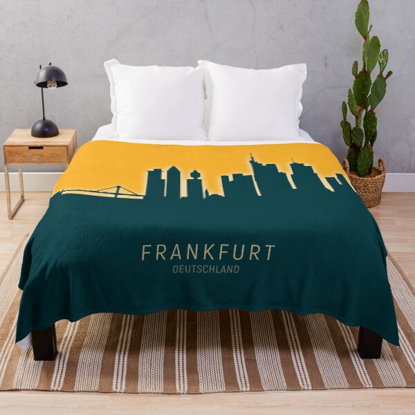 Item preview, Frankfurt Germany Skyline designed and sold by ArtPrints.