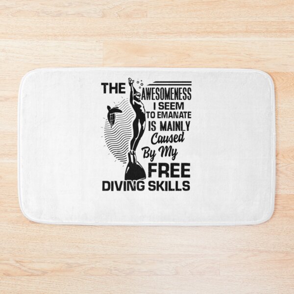 Item preview, Awesome Free Diving Skills Shirt designed and sold by DaneRhodes1.