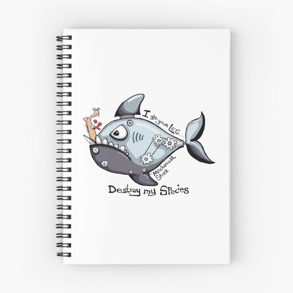 Item preview, Shark eating leg designed and sold by Hairy Phish.