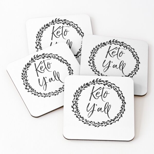 Item preview, Keto Y'all Flower Circle Funny Keto Quote designed and sold by TNDesignStudio.