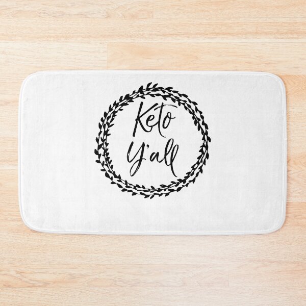 Item preview, Keto Y'all Flower Circle Funny Keto Quote designed and sold by TNDesignStudio.
