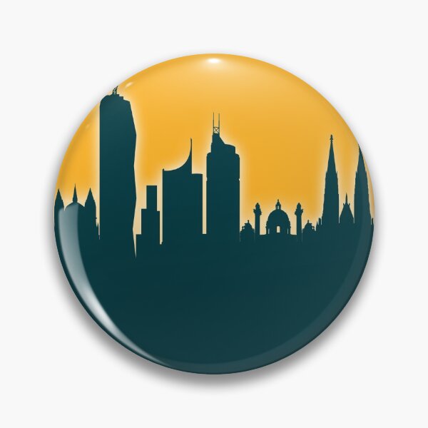 Artikelvorschau, Vienna Austria Skyline entworfen und verkauft von ArtPrints.