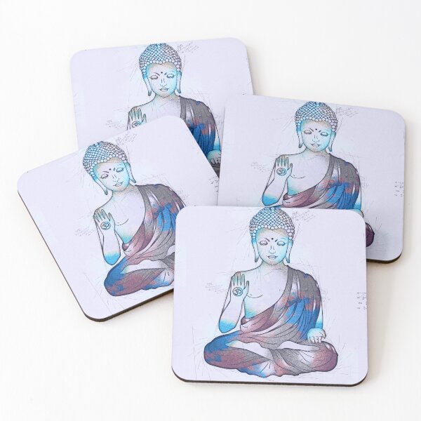 Item preview, Abstract color buddha designed and sold by artdragongift 15.