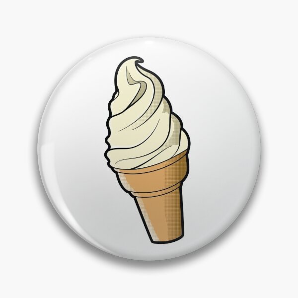 Item preview, Vanilla Ice Cream Cone designed and sold by undeadorange.