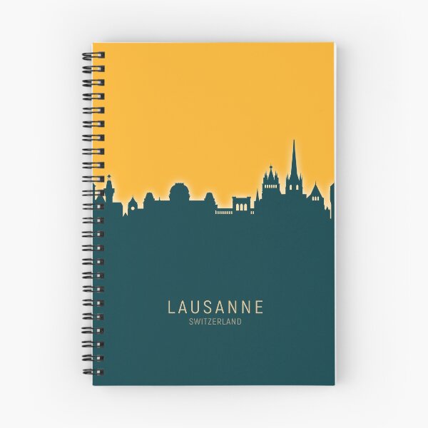 Item preview, Lausanne Switzerland Skyline designed and sold by ArtPrints.