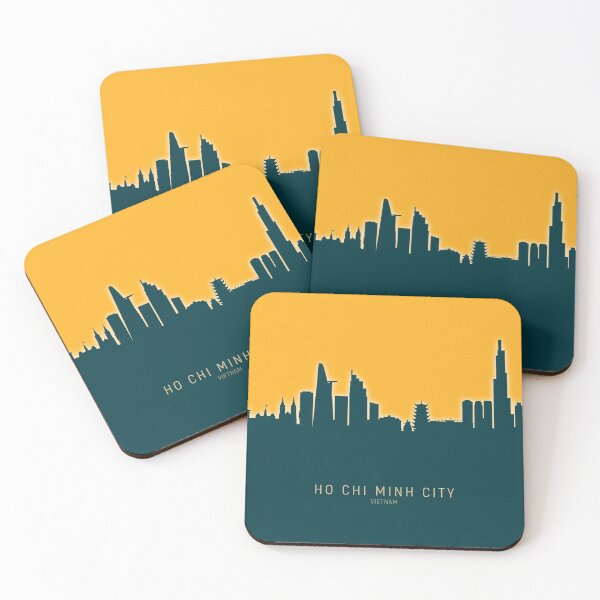 Item preview, Ho Chi Minh City Vietnam Skyline designed and sold by ArtPrints.
