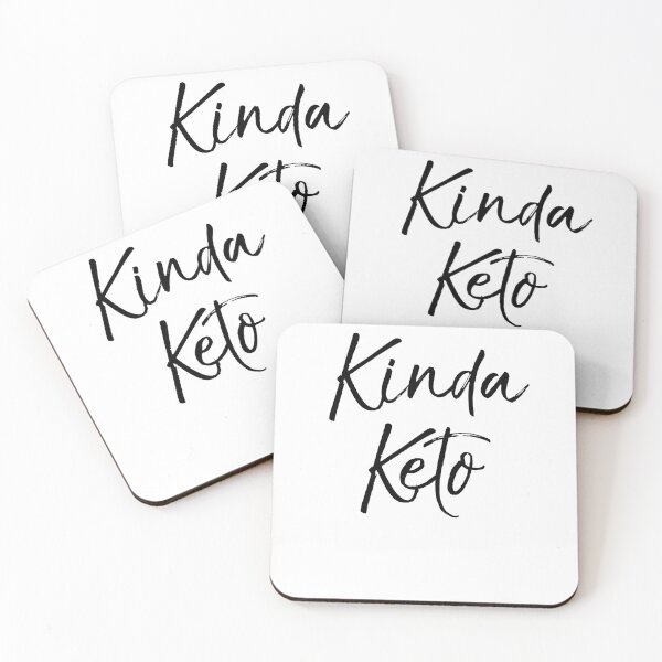 Item preview, Kinda Keto Funny Keto Quote designed and sold by TNDesignStudio.