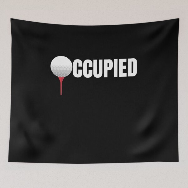Item preview, Funny Golfer Design - Golf Ball Occupied  designed and sold by designitfun.