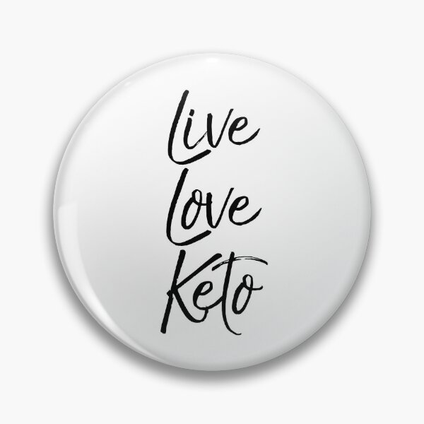 Item preview, Live Love Keto Funny Keto Quote designed and sold by TNDesignStudio.