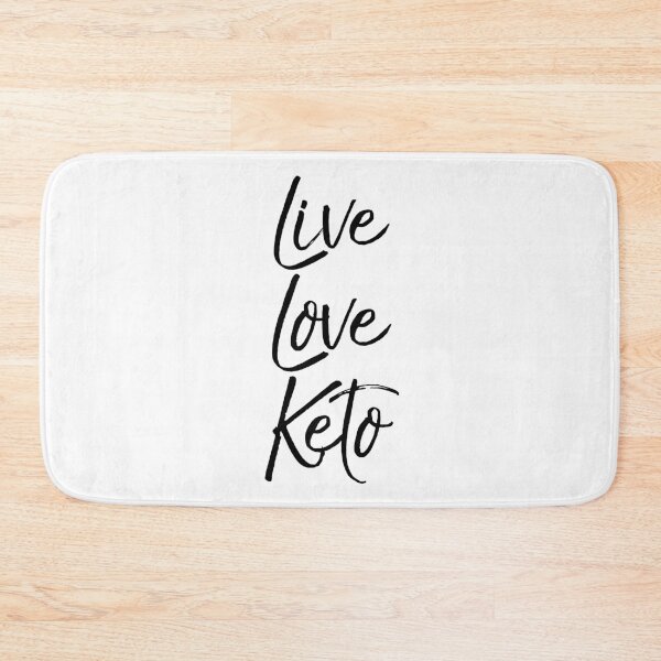 Artikelvorschau, Live Love Keto Funny Keto Quote entworfen und verkauft von TNDesignStudio.