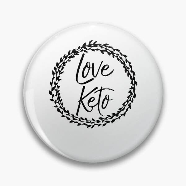Artikelvorschau, Love Keto Flower Circle Funny Keto Quote entworfen und verkauft von TNDesignStudio.