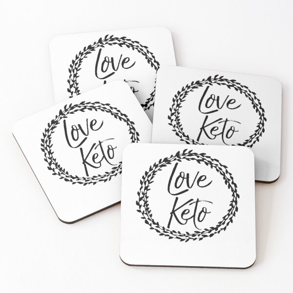 Item preview, Love Keto Flower Circle Funny Keto Quote designed and sold by TNDesignStudio.