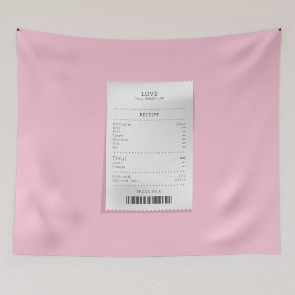 Item preview, Love Receipt  designed and sold by ESCAPZ.