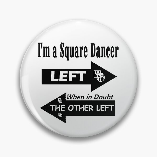Item preview, I'm a Left BLK designed and sold by Square Dancing Gifts & Merchandise.