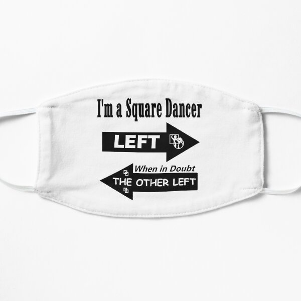 I'm a Left BLK Flat Mask