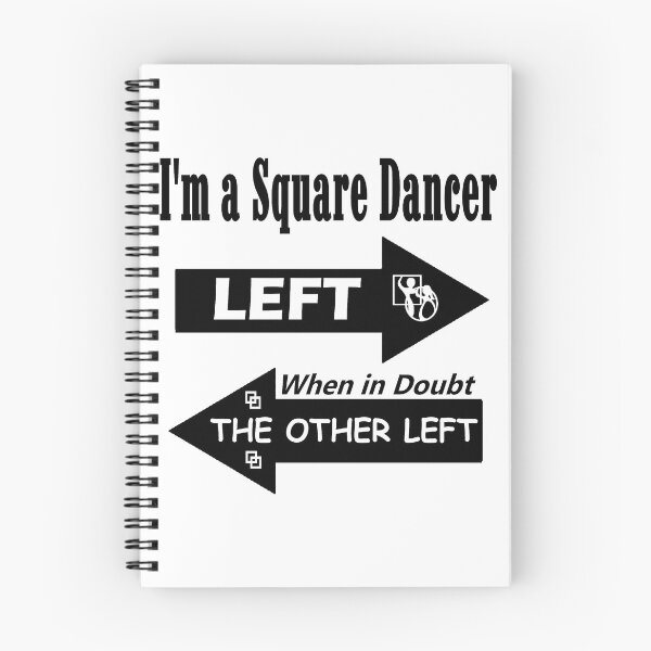 Item preview, I'm a Left BLK designed and sold by Square Dancing Gifts & Merchandise.