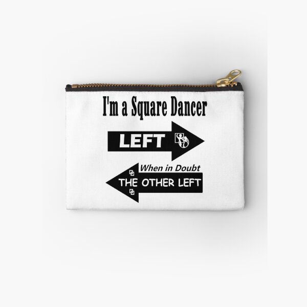 Item preview, I'm a Left BLK designed and sold by Square Dancing Gifts & Merchandise.