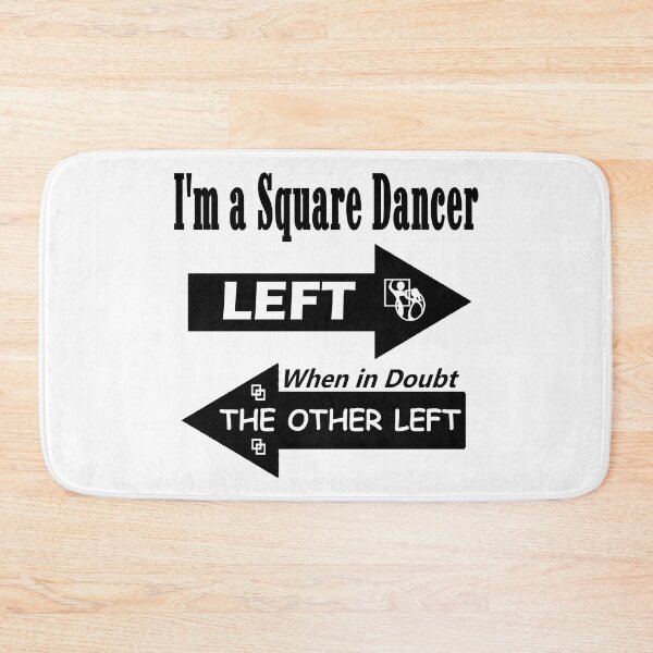 Item preview, I'm a Left BLK designed and sold by Square Dancing Gifts & Merchandise.