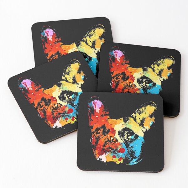 Item preview, COLORFUL FRENCHIE ARTWORK designed and sold by MarcoSebi.