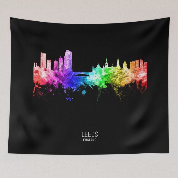 Item preview, Leeds England Skyline designed and sold by ArtPrints.