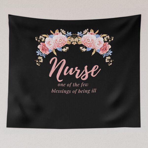 Item preview, Nurse Quote - One of the few blessings of being ill  designed and sold by Radu Matei.