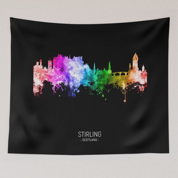 Item preview, Stirling Scotland Skyline designed and sold by ArtPrints.