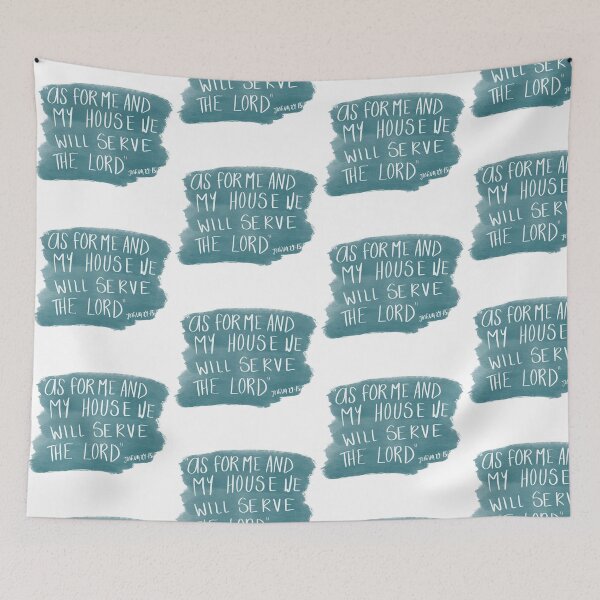 Item preview, As for me and my house designed and sold by Reggie Elaine.