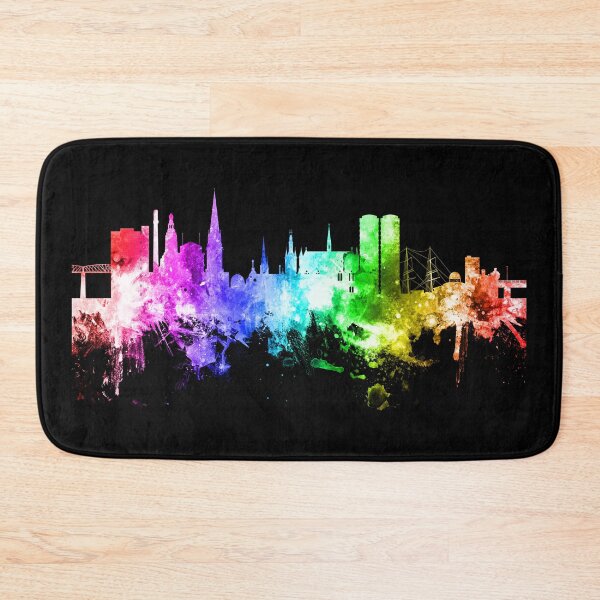 Item preview, Dundee Scotland Skyline designed and sold by ArtPrints.