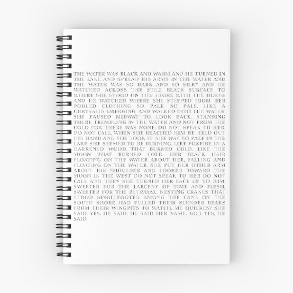 Item preview, All The Pretty Horses Quote Cormac McCarthy Sticker designed and sold by LexiconQuotes.