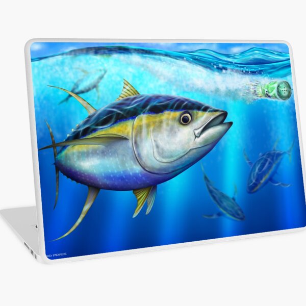 Yellowfin Tuna - Out of the Blue Laptop Skin