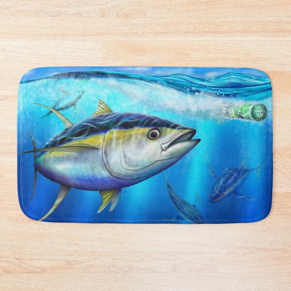 Item preview, Yellowfin Tuna - Out of the Blue designed and sold by David Pearce Marine Art.