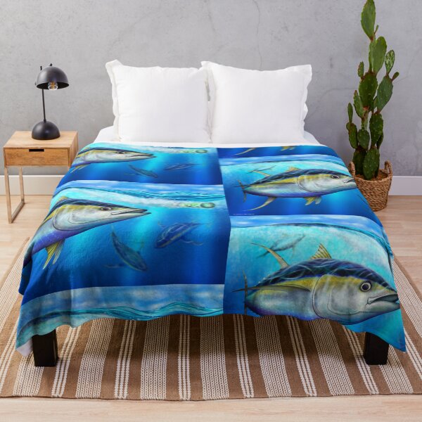 Item preview, Yellowfin Tuna - Out of the Blue designed and sold by David Pearce Marine Art.