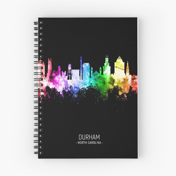 Artikelvorschau, Durham North Carolina Skyline entworfen und verkauft von ArtPrints.
