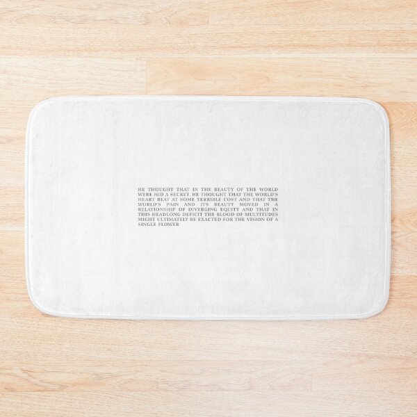 Item preview, All The Pretty Horses Quote Cormac McCarthy Sticker designed and sold by LexiconQuotes.