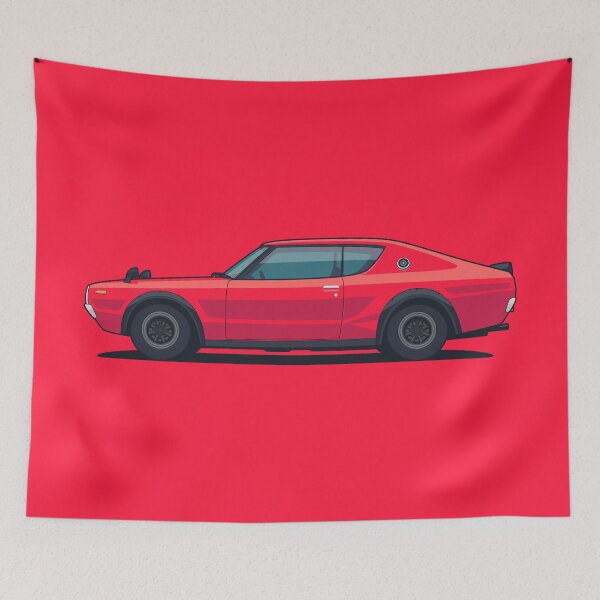 Item preview, KPGC110 GT-R Kenmeri - Red designed and sold by VoodooCircus.