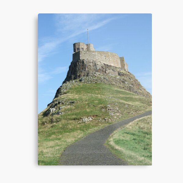 Lindisfarne Castle Metal Print