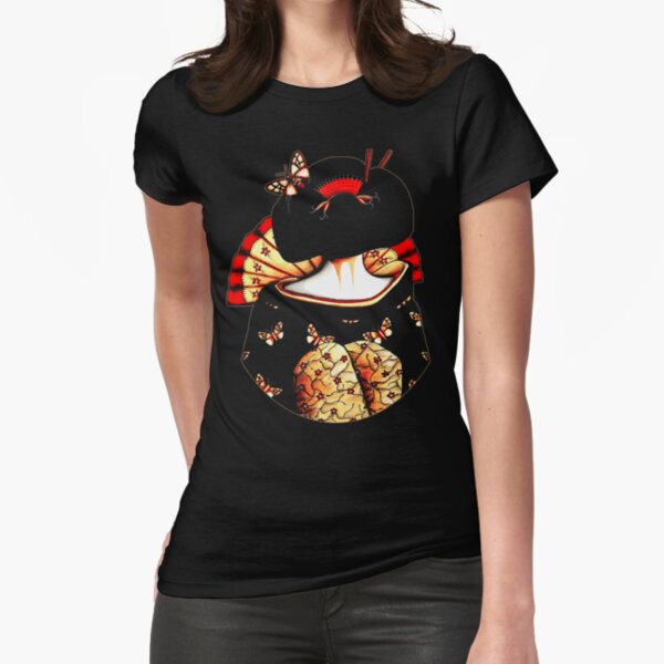 Geisha Girl TShirt Fitted T-Shirt